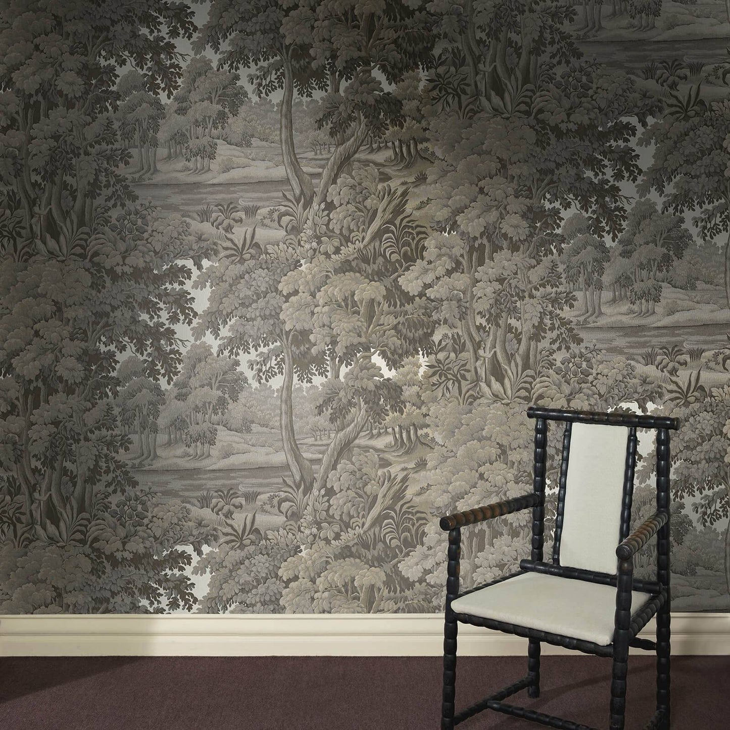 Plantasia Wallpaper - Cedar - House of Hackney - 1-WA-PLA-DI-CDR-XXX - Morris Wallpaper