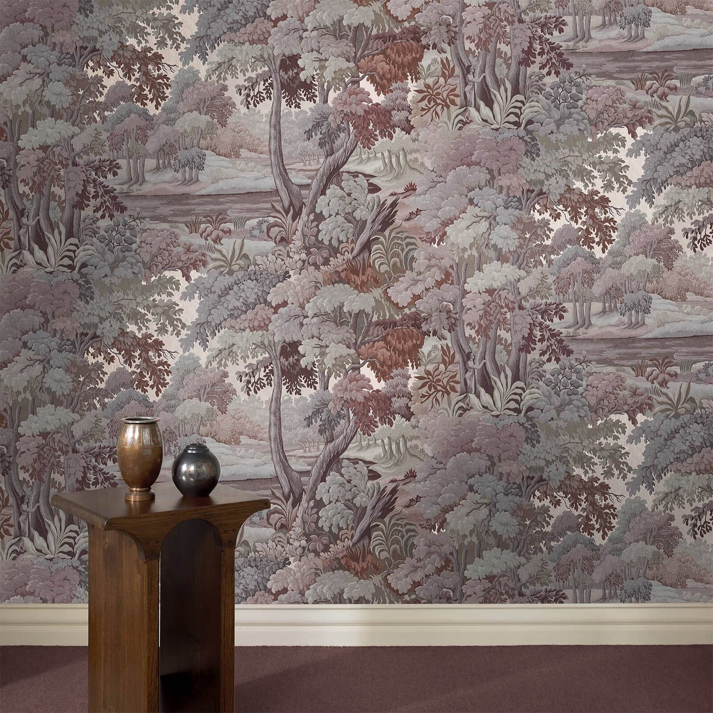 Plantasia Wallpaper - Chestnut - House of Hackney - 1-WA-PLA-DI-EAR-XXX - Morris Wallpaper