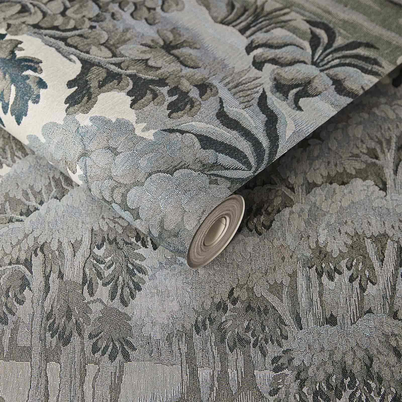 Plantasia Wallpaper - Indigo - House of Hackney - 1-WA-PLA-DI-IND-XXX - Morris Wallpaper