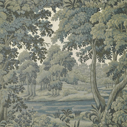 Plantasia Wallpaper - Sage - House of Hackney - 1-WA-PLA-DI-FOR-XXX - Morris Wallpaper