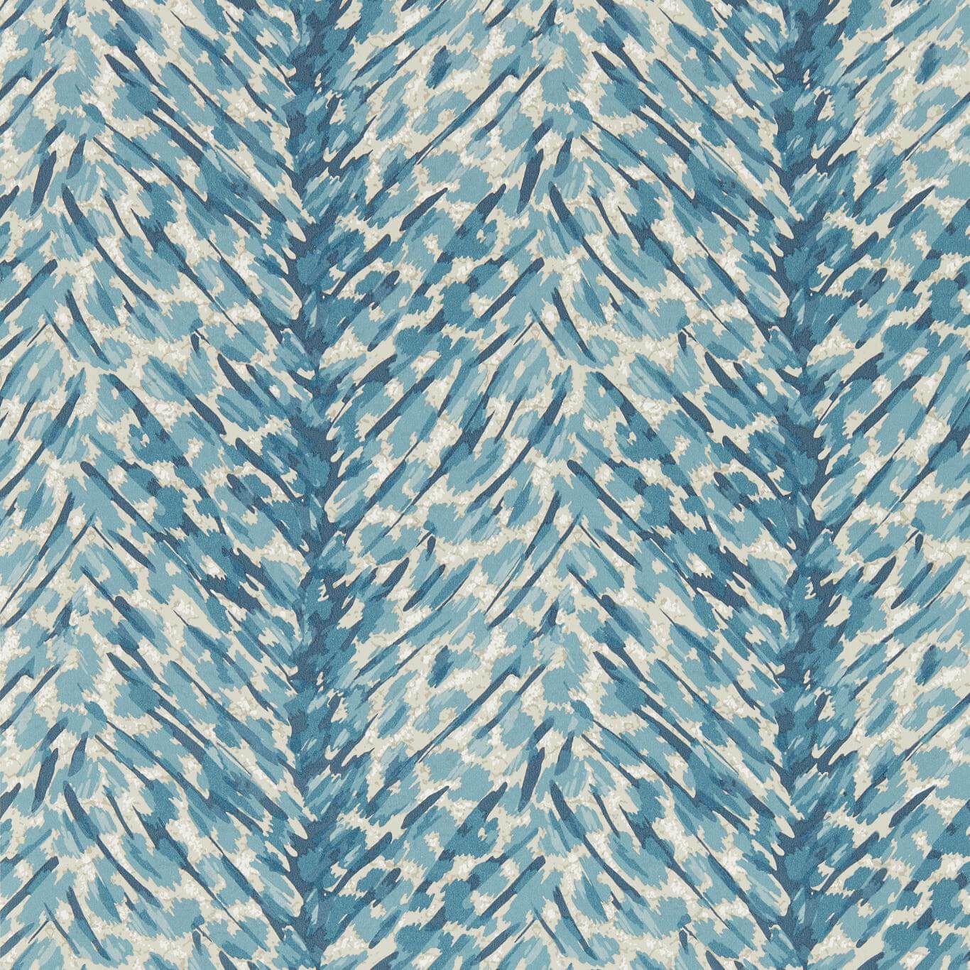 Pokot Wallpaper - Denim - Clarke & Clarke - W0190/01 - Morris Wallpaper