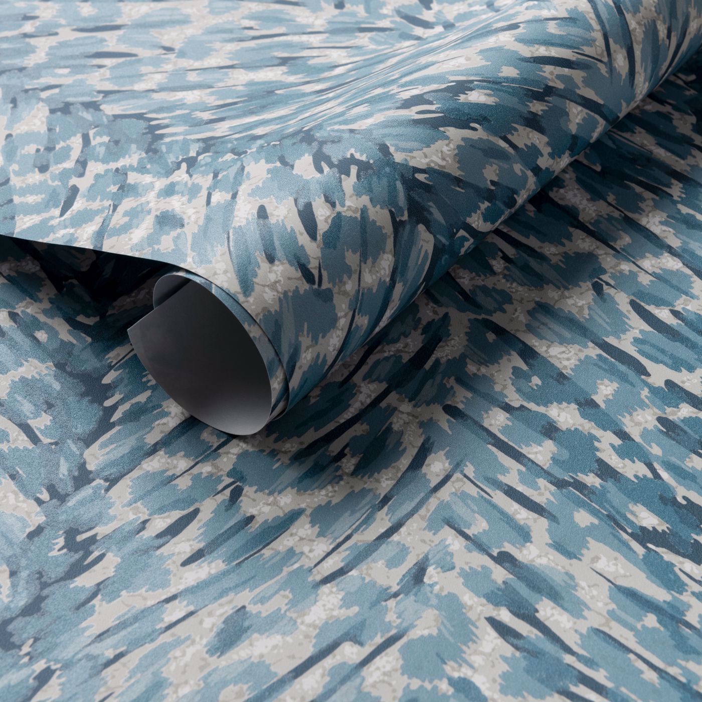 Pokot Wallpaper - Denim - Clarke & Clarke - W0190/01 - Morris Wallpaper