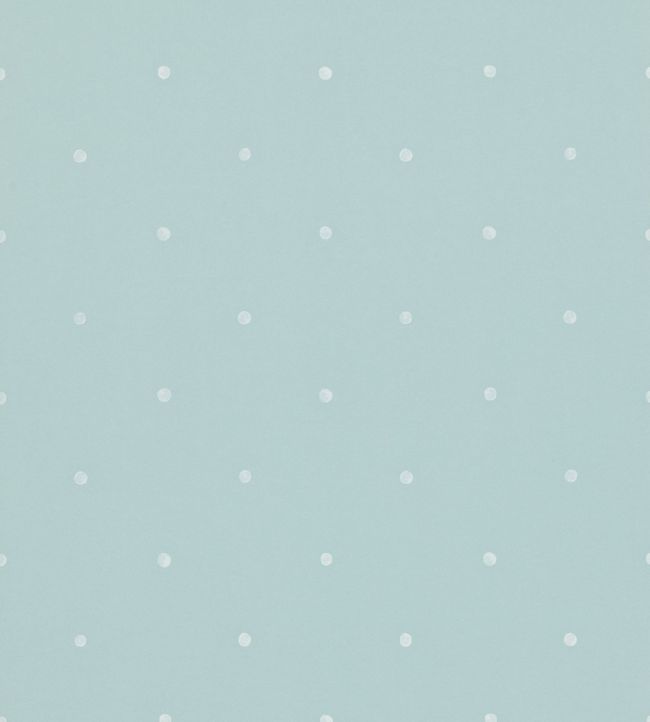 Polka Wallpaper - Blue/Cream - DLIT214099 - Sanderson - Morris Wallpaper