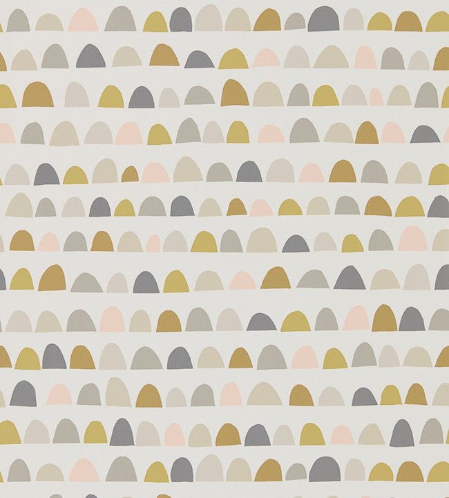 Priya Wallpaper - Blush / Honey / Linen - 111299 - Scion - Morris Wallpaper