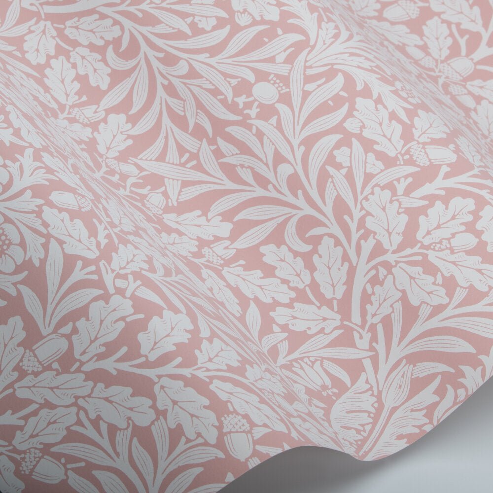 Pure Acorn Wallpaper - Blush - 217399 - Morris Wallpaper WD