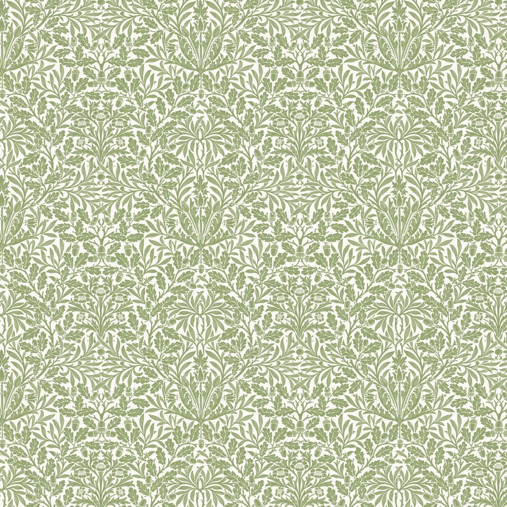 Pure Acorn Wallpaper - Fennel - 217402 - Morris Wallpaper WD