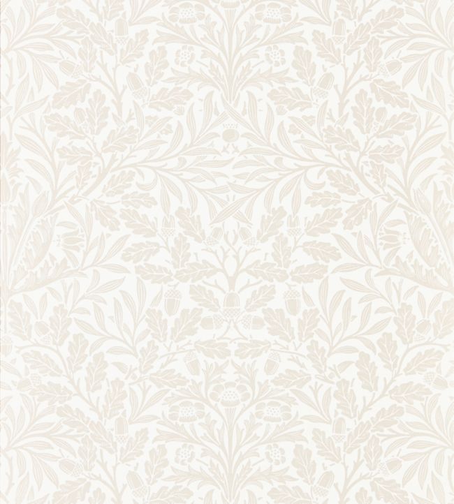 Pure Acorn Wallpaper - Ivory/Pearl - 216044 - Morris & Co