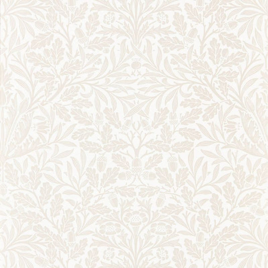 Pure Acorn Wallpaper - Ivory/Pearl - Morris & Co - 216044 - Morris Wallpaper