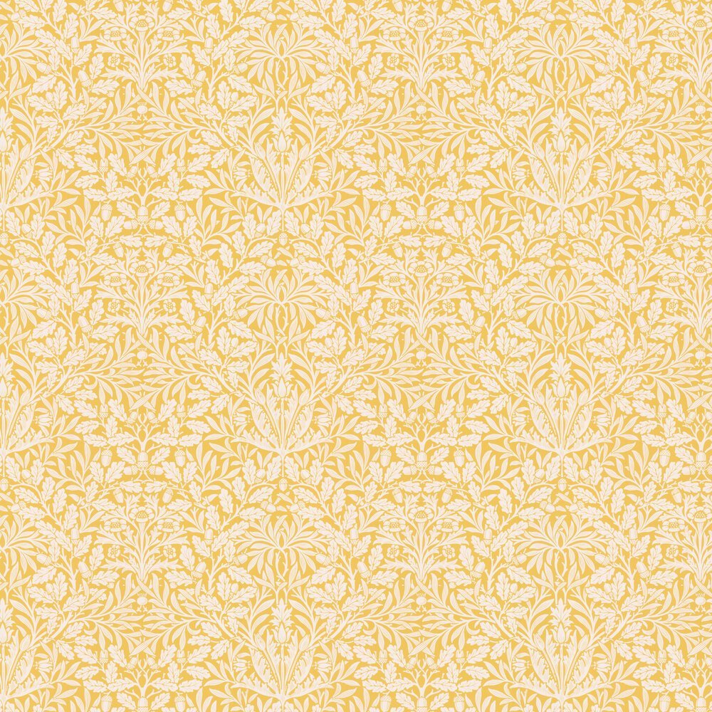 Pure Acorn Wallpaper - Lemon - 217404 - Morris Wallpaper WD