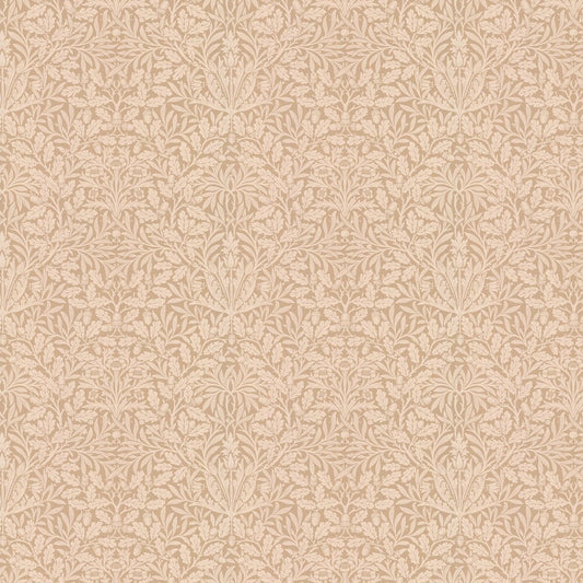 Pure Acorn Wallpaper - Vintage Brass - 217403 - Morris Wallpaper WD