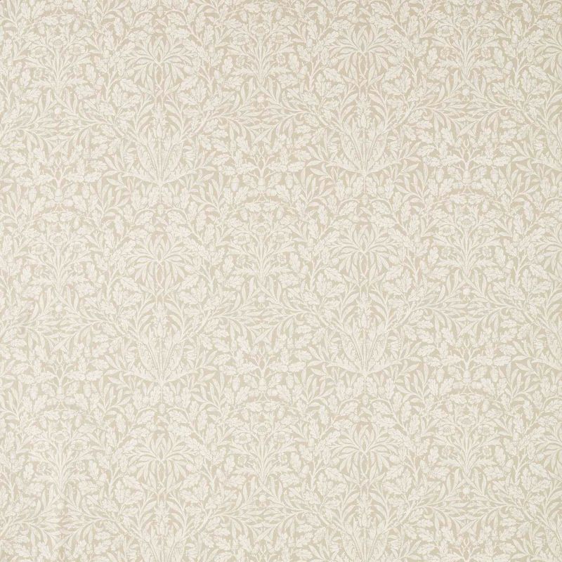 Pure Acorn Wide Width Fabric - Cream - Morris & Co - 227278 - Premier Wallcovering