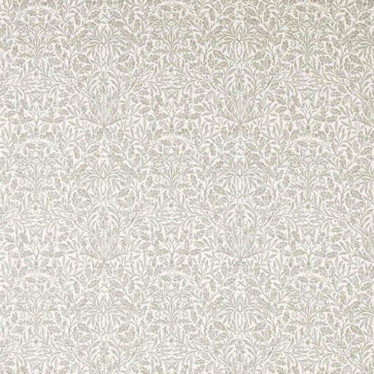 Pure Acorn Wide Width Fabric - Stone - Morris & Co - 227277 - Premier Wallcovering