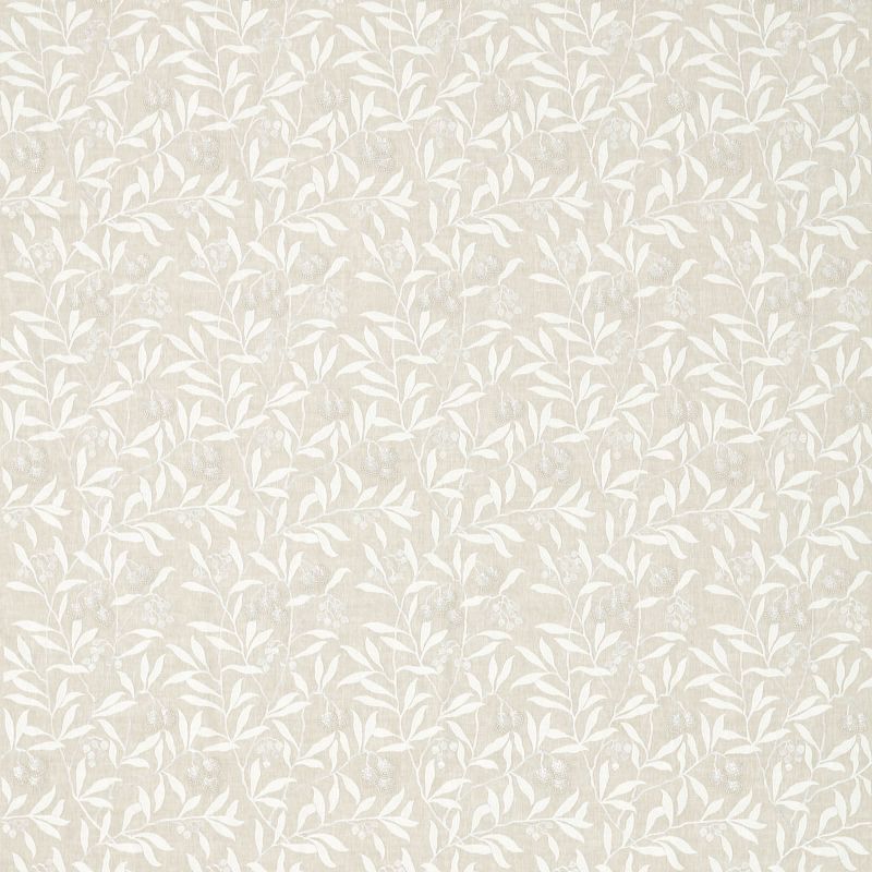 Pure Arbutus Embroidery Fabric - Linen - Morris & Co - 236619 - Premier Wallcovering