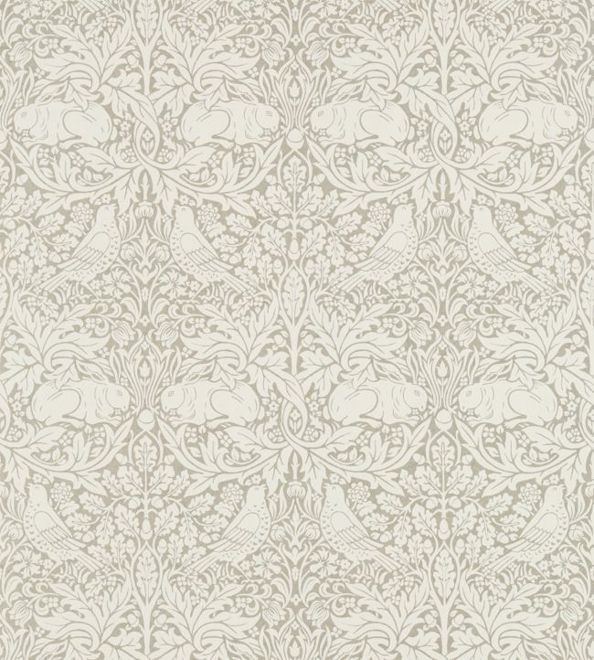Pure Brer Rabbit Wallpaper - Gilver - 216532 - Morris & Co