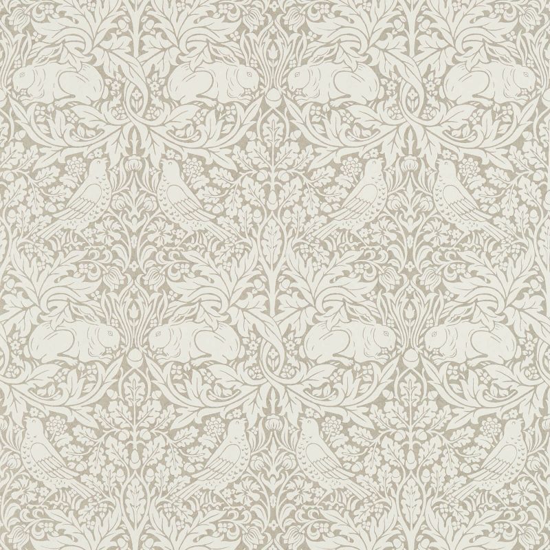 Pure Brer Rabbit Wallpaper - Gilver - Morris & Co - 216532 - Morris Wallpaper