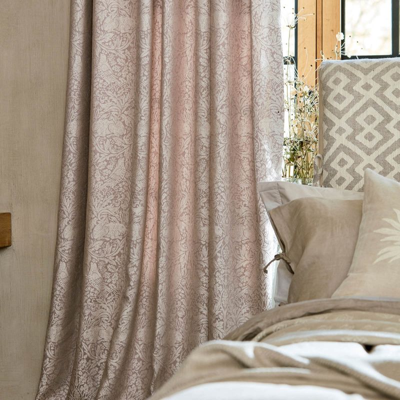 Pure Brer Rabbit Weave Fabric - Flax - Morris & Co - 236627 - Premier Wallcovering