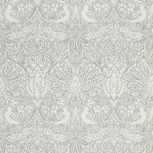Pure Dove & Rose Wallpaper - Cloud Grey - Morris & Co - 216520 - Morris Wallpaper