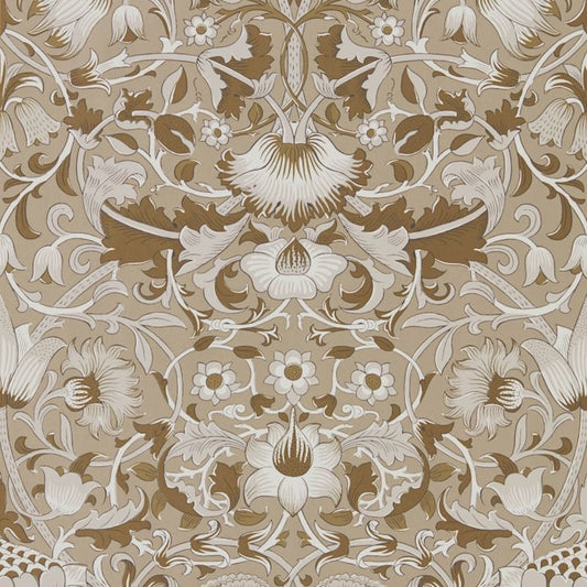 Pure Lodden Wallpaper - Gilver/Gold - Morris & Co - 216029 - Morris Wallpaper
