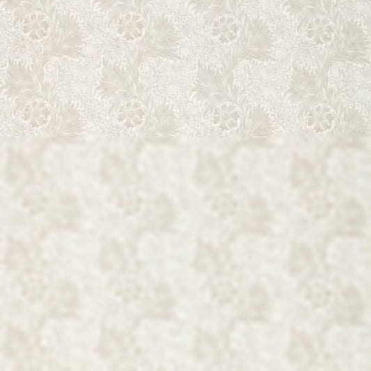 Pure Marigold Print Fabric - Lightish Grey - Morris & Co - 226483 - Premier Wallcovering