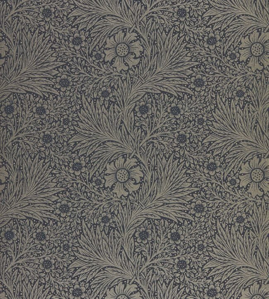 Pure Marigold Wallpaper - Black Ink - 216535 - Morris & Co