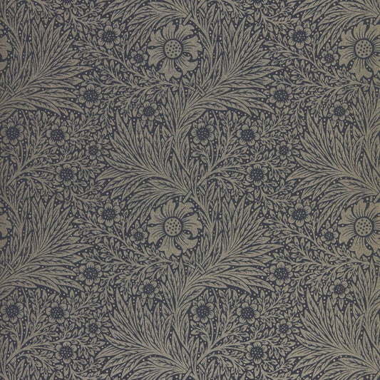 Pure Marigold Wallpaper - Black Ink - Morris & Co - 216535 - Morris Wallpaper