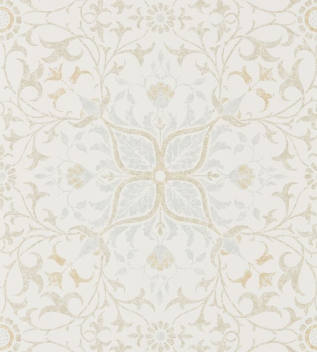 Pure Net Ceiling Wallpaper - Cream/Eggshell - DMPU216038 - Morris & Co - Morris Wallpaper