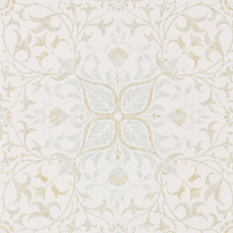 Pure Net Ceiling Wallpaper - Cream/Eggshell - Morris & Co - 216038 - Morris Wallpaper