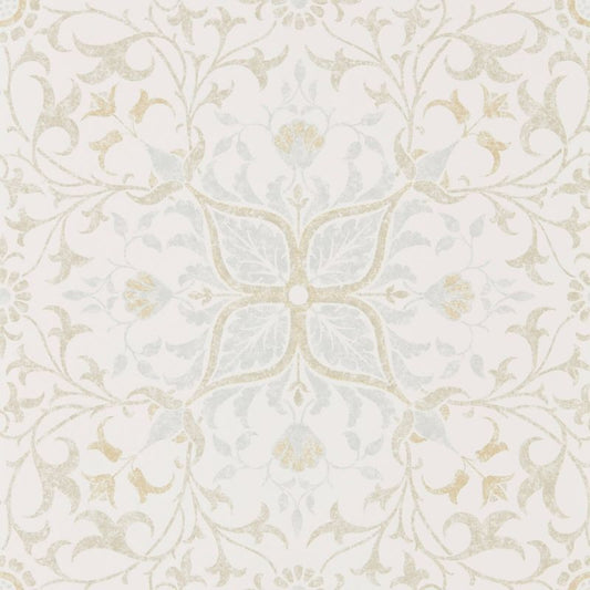 Pure Net Ceiling Wallpaper - Cream/Eggshell - Morris & Co - 216038 - Morris Wallpaper