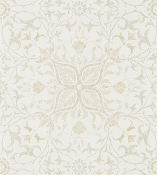 Pure Net Ceiling Wallpaper - Ecru/Linen - 216039 - Morris & Co