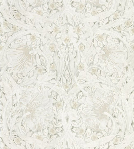 Pure Pimpernel Wallpaper - Lightish Grey - DMPN216538 - Morris & Co - Morris Wallpaper