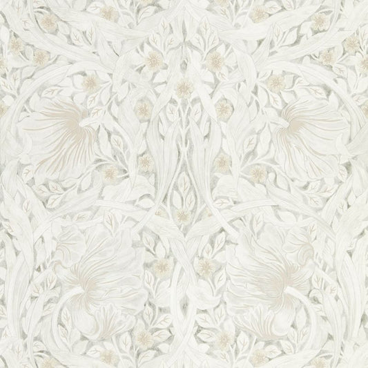 Pure Pimpernel Wallpaper - Lightish Grey - Morris & Co - 216538 - Morris Wallpaper