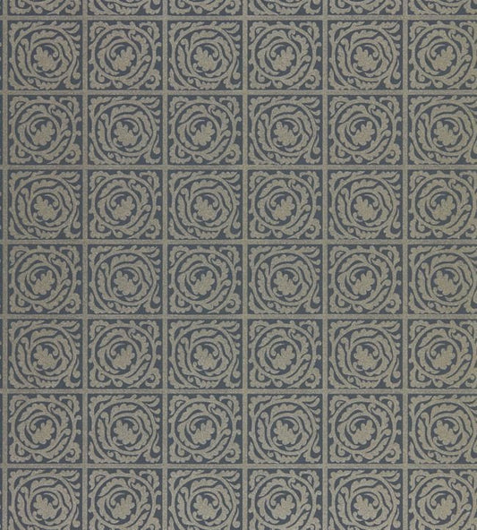 Pure Scroll Wallpaper - Ink - 216547 - Morris & Co