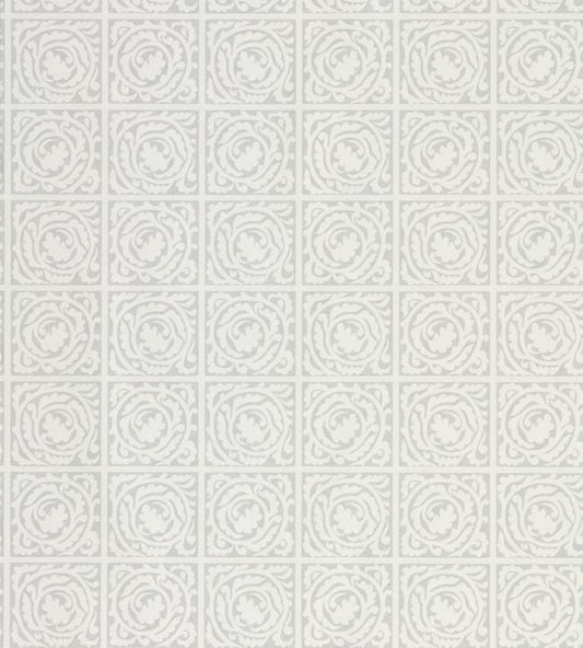 Pure Scroll Wallpaper - Lightish Grey - DMPN216544 - Morris & Co - Morris Wallpaper