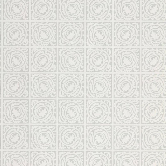 Pure Scroll Wallpaper - Lightish Grey - Morris & Co - 216544 - Morris Wallpaper