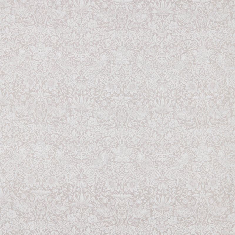 Pure Strawberry Thief Fabric - Dove - Morris & Co - 226060 - Premier Wallcovering