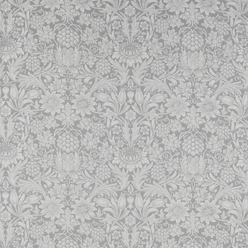 Pure Sunflower Fabric - Dove - Morris & Co - 236167 - Premier Wallcovering