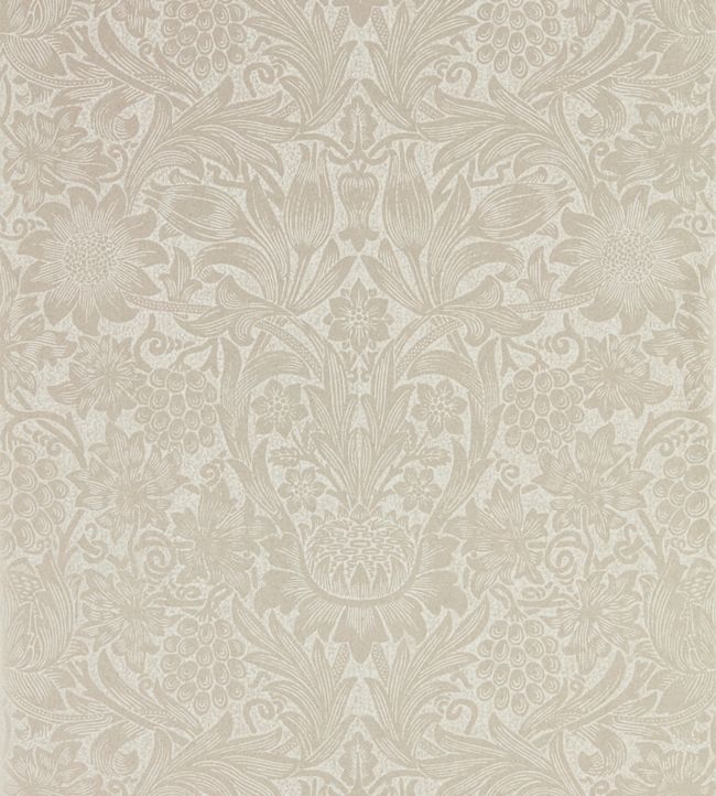 Pure Sunflower Wallpaper - Pearl/Ivory - 216048 - Morris & Co