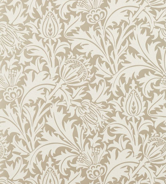 Pure Thistle Wallpaper - Gilver - DMPN216548 - Morris & Co - Morris Wallpaper