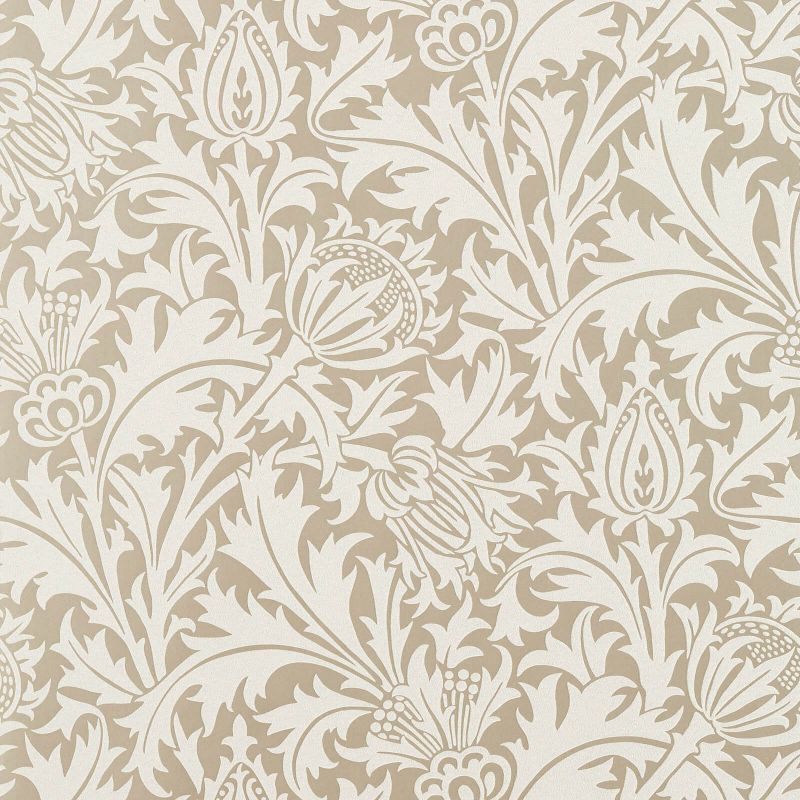 Pure Thistle Wallpaper - Gilver - Morris & Co - 216548 - Morris Wallpaper