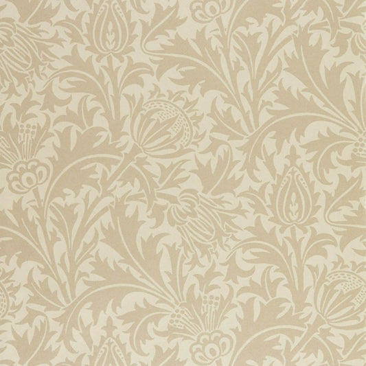 Pure Thistle Wallpaper - Linen - Morris & Co - 216552 - Morris Wallpaper