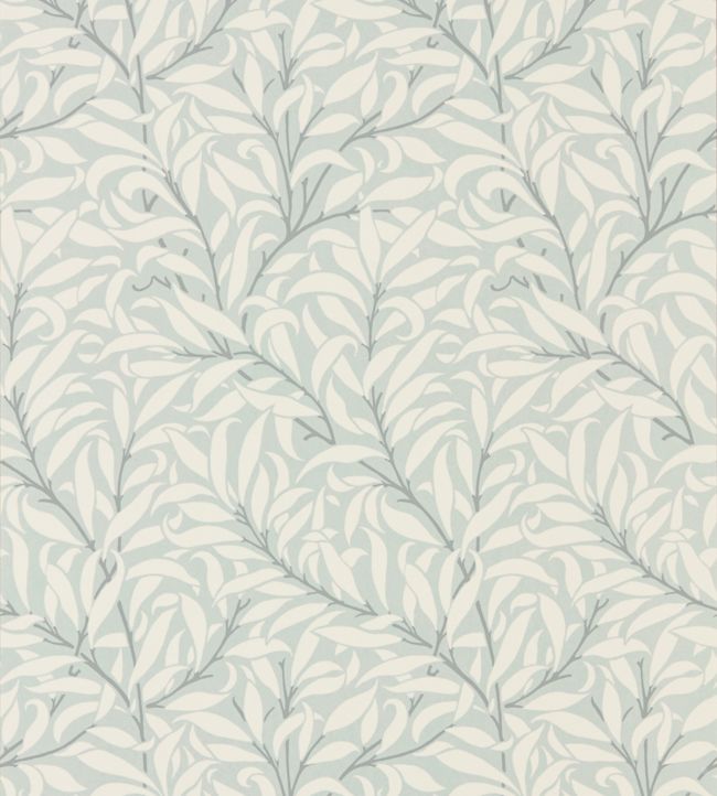 Pure Willow Bough Wallpaper - Eggshell/Chalk - DMPU216024 - Morris & Co - Morris Wallpaper