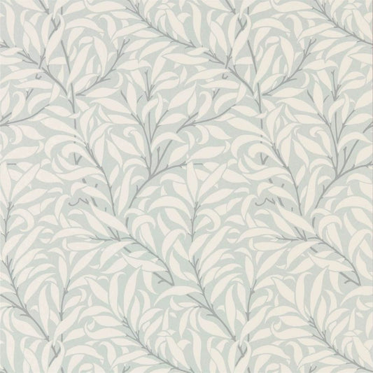 Pure Willow Bough Wallpaper - Eggshell/Chalk - Morris & Co - 216024 - Morris Wallpaper
