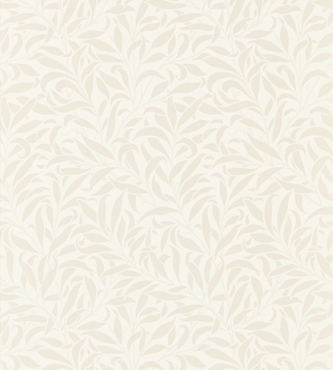 Pure Willow Bough Wallpaper - Ivory/Pearl - DMPU216022 - Morris & Co - Morris Wallpaper