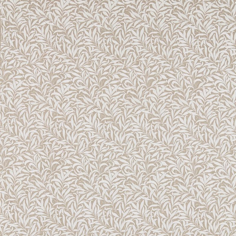 Pure Willow Boughs Embroidery Fabric - Flax - Morris & Co - 236066 - Premier Wallcovering