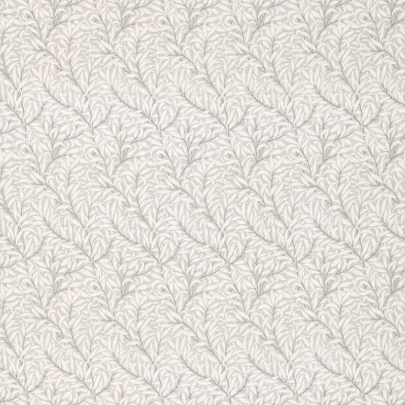 Pure Willow Boughs Print Fabric - Lightish Grey - Morris & Co - 226479 - Premier Wallcovering