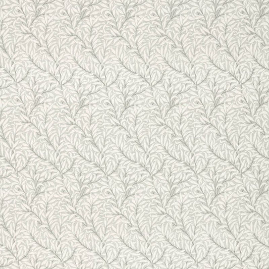 Pure Willow Boughs Print Fabric - Lightish Grey - Morris & Co - 226479 - Premier Wallcovering