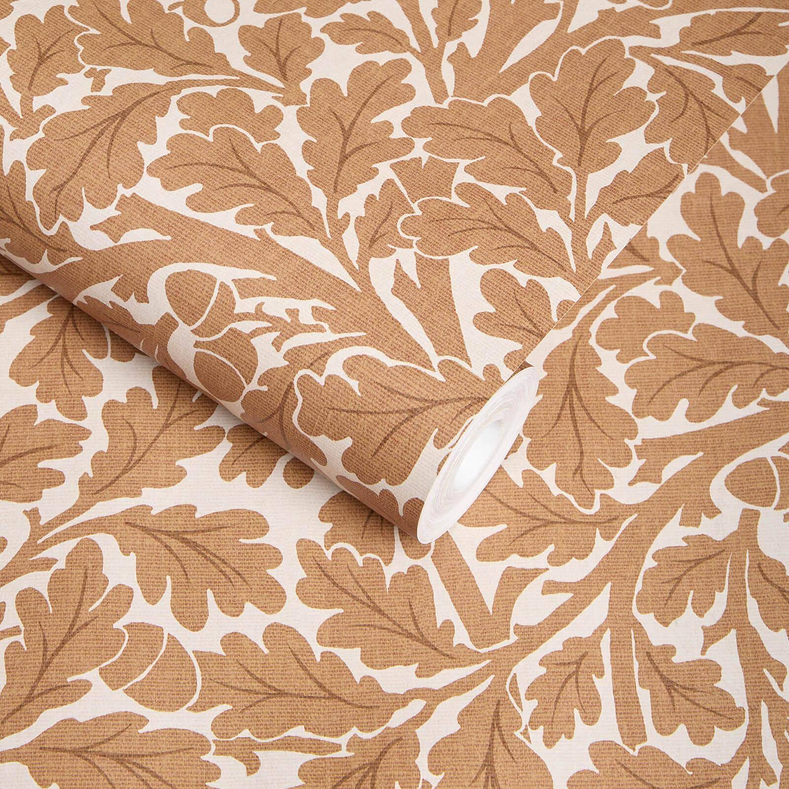 Quercus Wallpaper - Amber - House of Hackney - 1-WA-QUE-DI-AMB-XXX - Morris Wallpaper