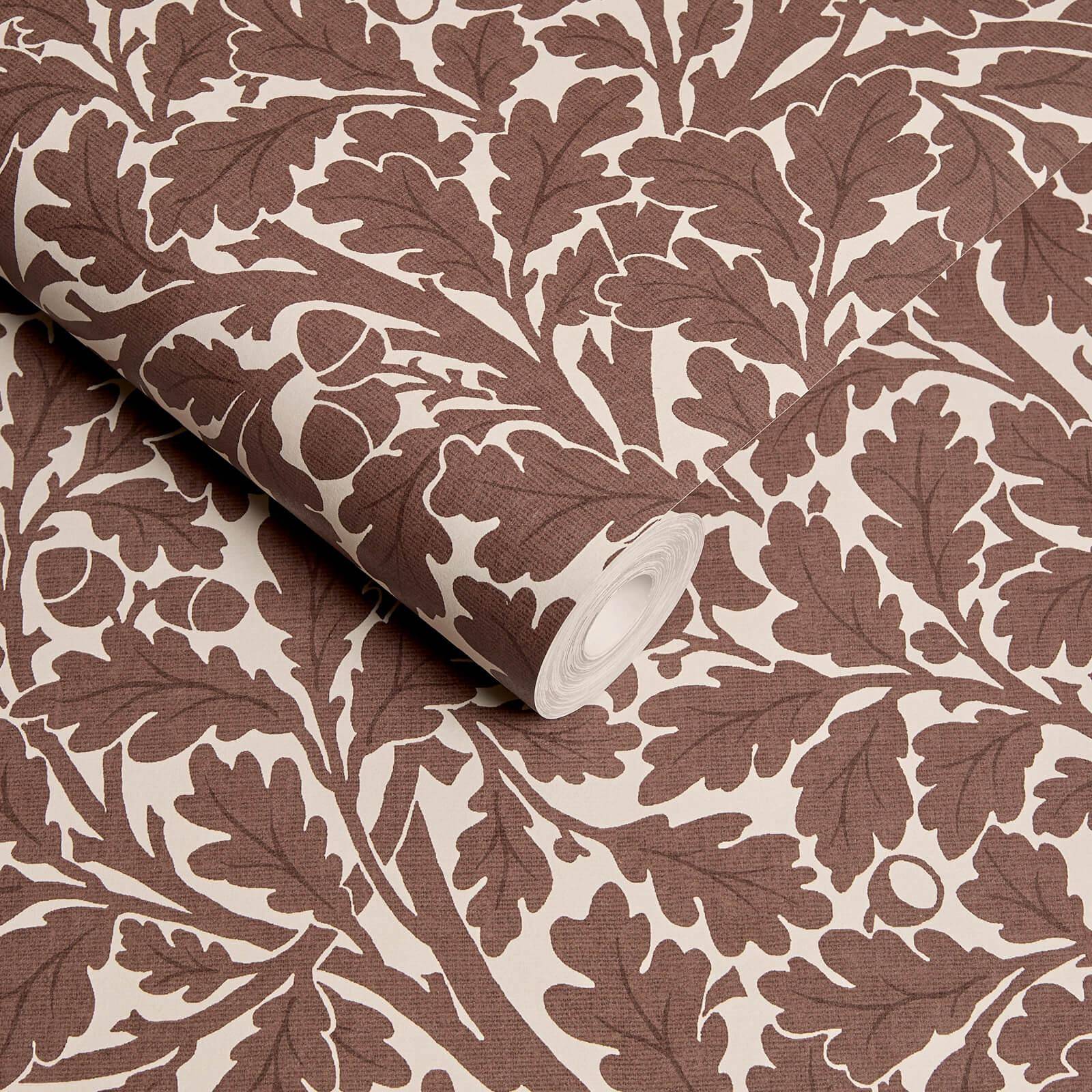 Quercus Wallpaper - Carnelian - House of Hackney - 1-WA-QUE-DI-CRN-XXX - Morris Wallpaper