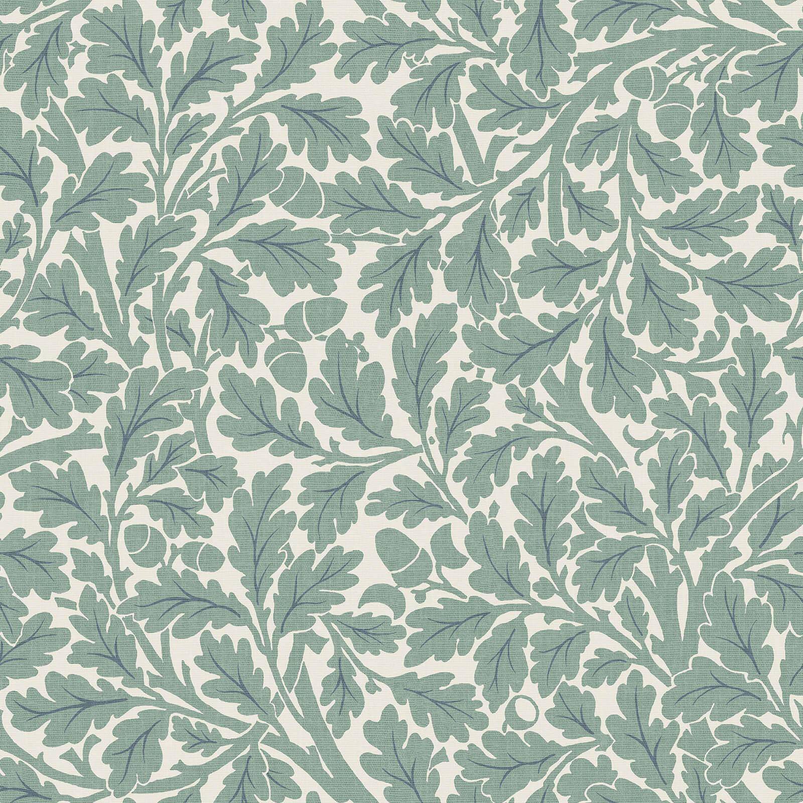 Quercus Wallpaper - Moonstone - House of Hackney - 1-WA-QUE-DI-MOO-XXX - Morris Wallpaper