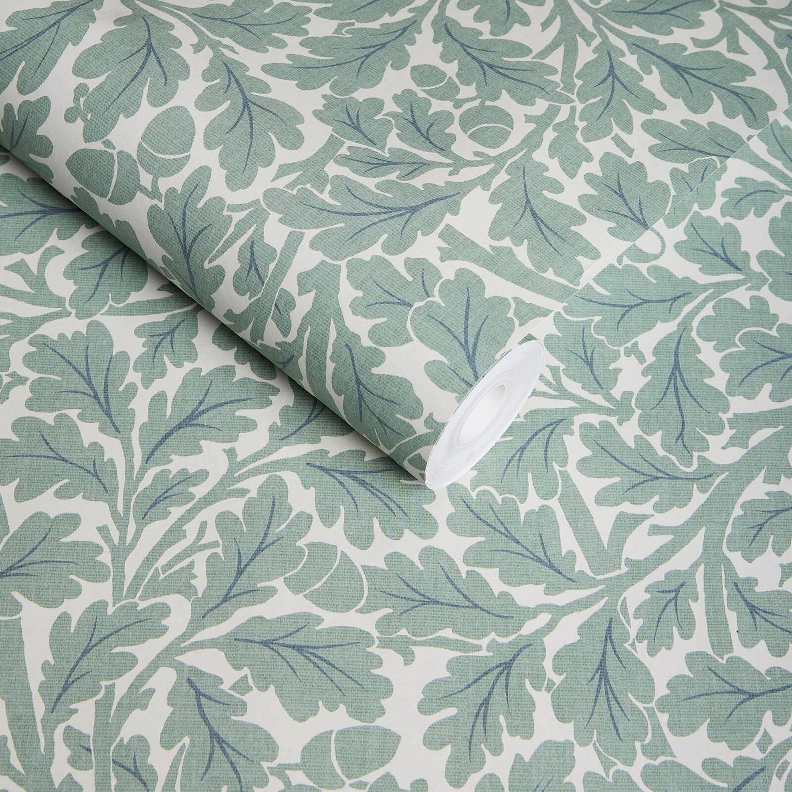Quercus Wallpaper - Moonstone - House of Hackney - 1-WA-QUE-DI-MOO-XXX - Morris Wallpaper